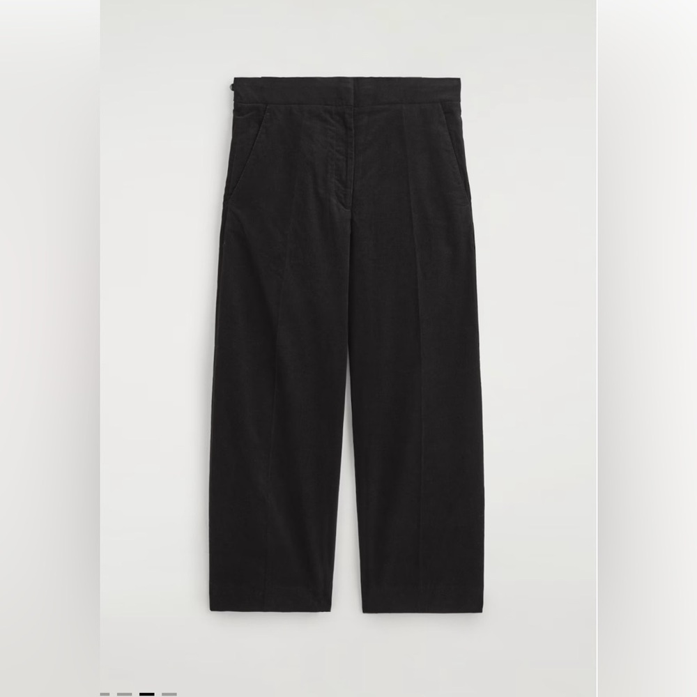 COS CROPPED CORDUROY PANTS